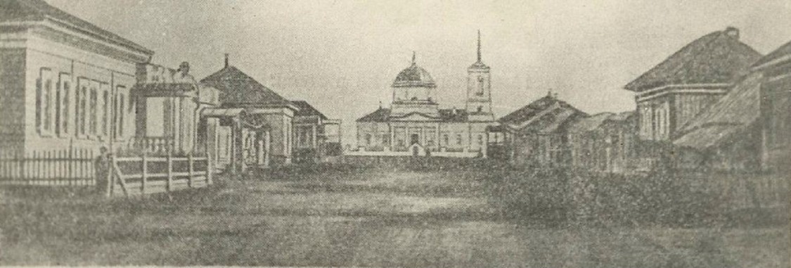 Церковь Михаила Архангела, Пресновка (Северо-Казахстанская область, Казахстан). архивная фотография, Старинное фото