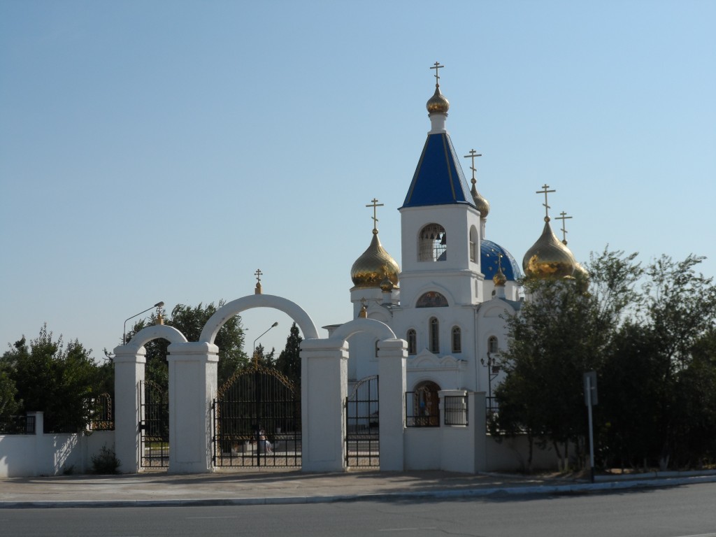 Актау. Церковь Благовещения Пресвятой Богородицы (новая). фасады