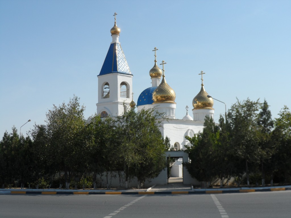 Церковь Благовещения Пресвятой Богородицы (новая), Актау (Мангистауская область, Казахстан). фасады