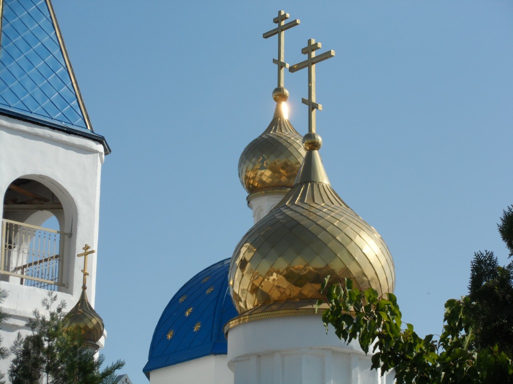 Церковь Благовещения Пресвятой Богородицы (новая), Актау (Мангистауская область, Казахстан). архитектурные детали, купола