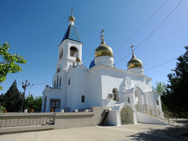 Церковь Благовещения Пресвятой Богородицы (новая), Актау (Мангистауская область, Казахстан). фасады