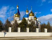 Церковь Благовещения Пресвятой Богородицы (новая), Вид с юга<br>, Актау, Мангистауская область, Казахстан