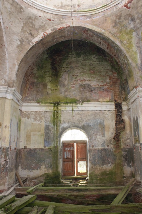 Церковь Спаса Преображения, Маслово (Спас-Ульстимский погост) (Удомельский городской округ, Тверская область). интерьер и убранство