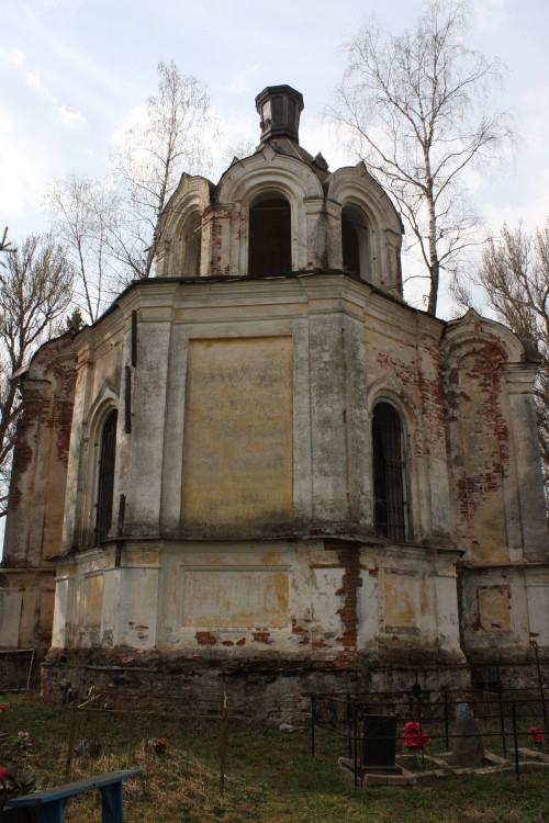 Церковь Спаса Преображения, Маслово (Спас-Ульстимский погост) (Удомельский городской округ, Тверская область). фасады
