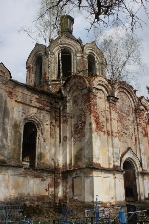 Церковь Спаса Преображения, Маслово (Спас-Ульстимский погост) (Удомельский городской округ, Тверская область). фасады