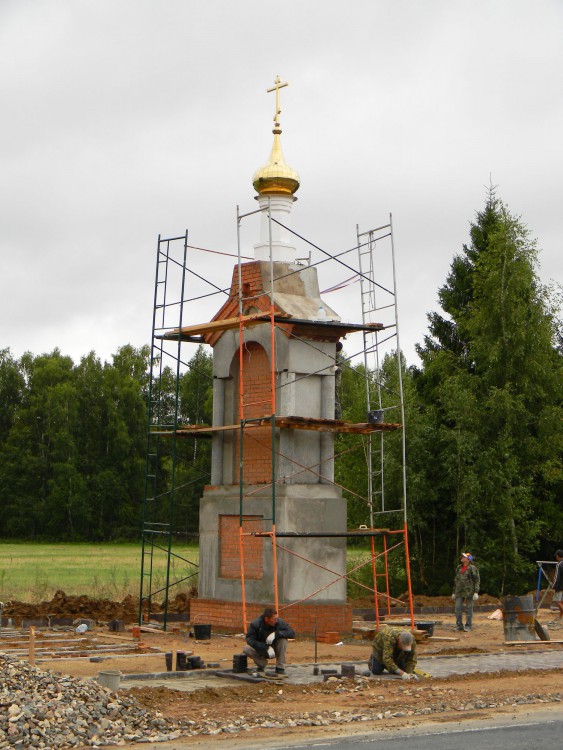 Часовня Сергия Радонежского, Трасса Р132, 129-й километр (Приволжский район, Ивановская область). дополнительная информация