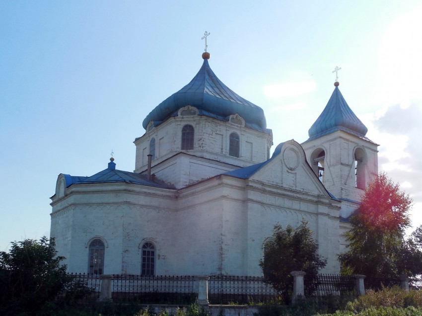 Нижняя Кармалка. Церковь Николая Чудотворца. фасады