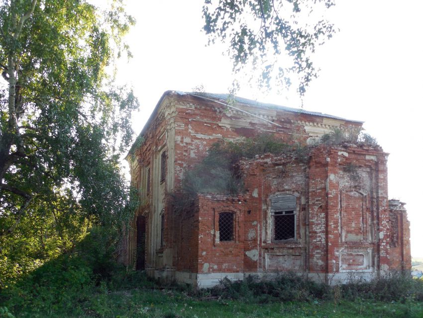 Церковь Николая Чудотворца, Багряж-Никольское (Альметьевский район, Республика Татарстан). фасады