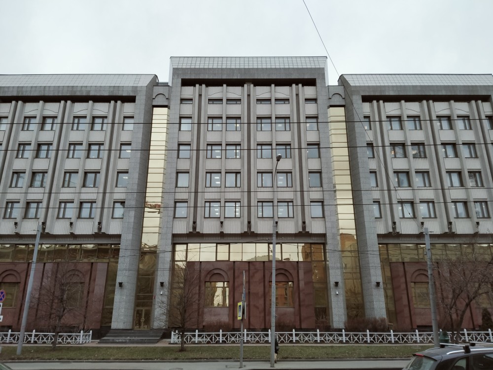 Домовая церковь Сергия Радонежского при Счётной Палате РФ, Хамовники (Центральный административный округ (ЦАО), г. Москва). фасады