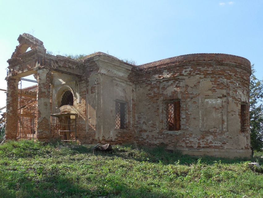 Шешминская Крепость. Церковь Димитрия Солунского. фасады