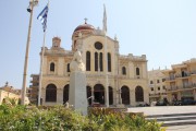 Кафедральный собор Мины великомученика, Западный фасад<br>, Ираклион, Крит (Κρήτη), Греция