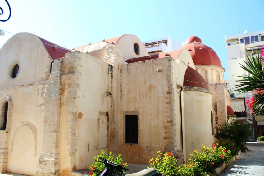 Ираклион. Церковь Екатерины. фасады, Вид с юга