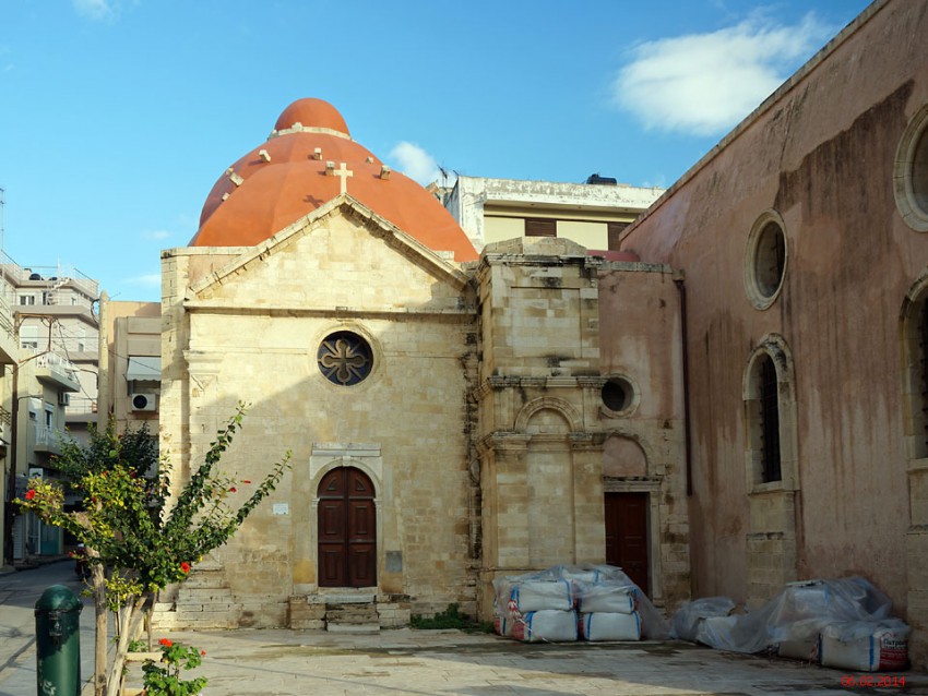 Церковь Екатерины, Ираклион (Крит (Κρήτη), Греция). фасады