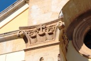 Собор Мины великомученика (старый), Фрагмент западного фасада<br>, Ираклион, Крит (Κρήτη), Греция