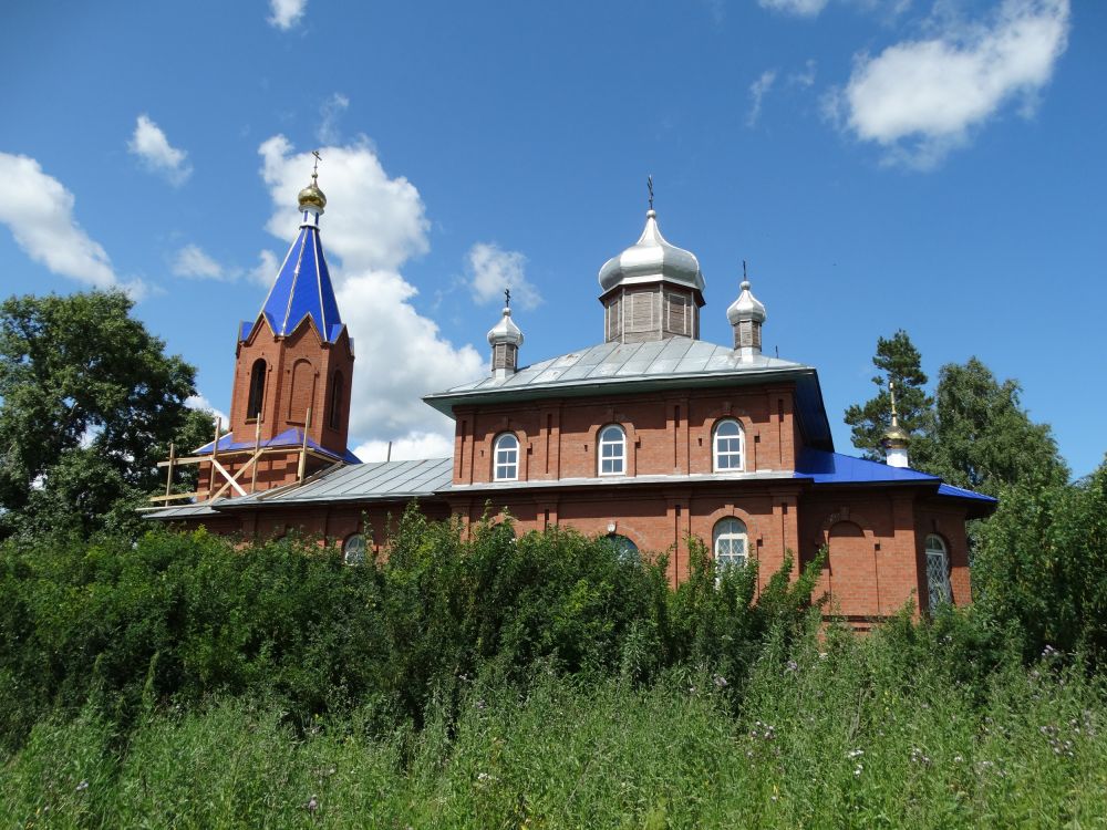 Церковь Успения Пресвятой Богородицы, Ярославка (Дуванский район, Республика Башкортостан). фасады