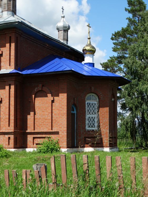 Церковь Успения Пресвятой Богородицы, Ярославка (Дуванский район, Республика Башкортостан). архитектурные детали, Апсида храма.