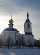 Церковь иконы Божией Матери "Троеручица", Северная сторона фасада.<br>, Тисуль, Тисульский район, Кемеровская область