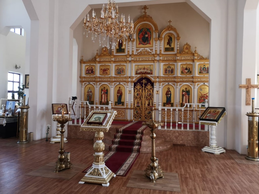 Церковь Михаила Архангела, Каскелен (Алматинская область, Казахстан). интерьер и убранство