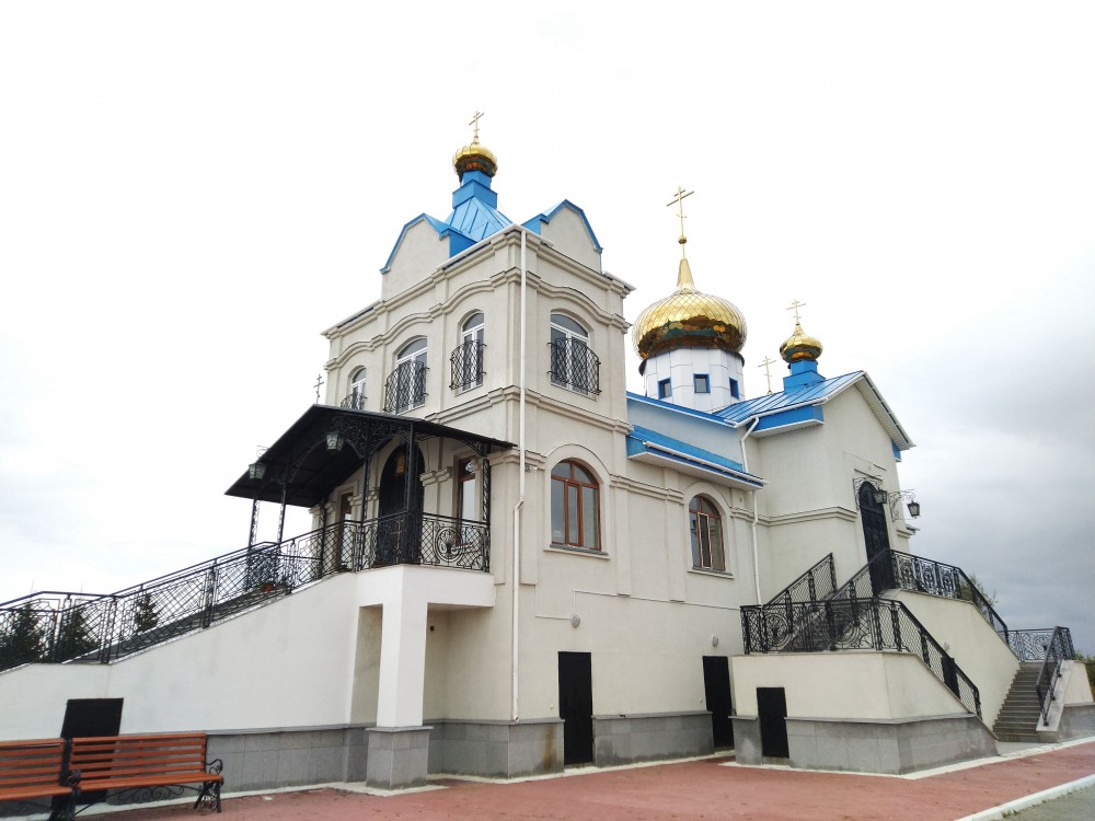 Аккайын (Малотимофеевка). Церковь Николая Чудотворца. фасады