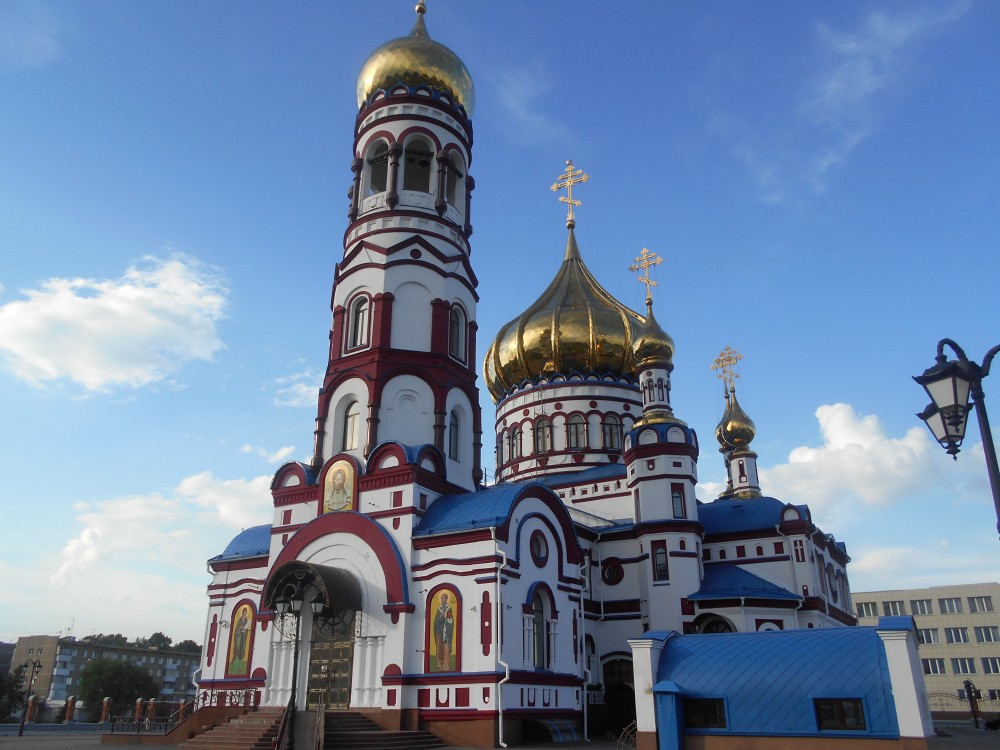 Собор Рождества Христова, Новокузнецк (Новокузнецкий район и г. Новокузнецк, Кемеровская область). фасады