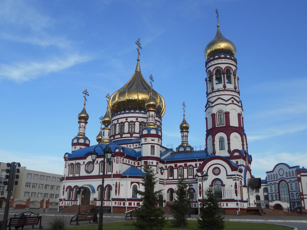 Собор Рождества Христова, Новокузнецк (Новокузнецкий район и г. Новокузнецк, Кемеровская область). фасады