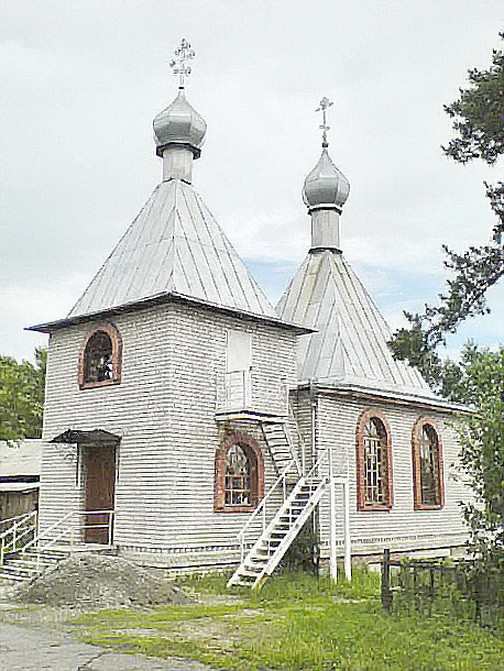 Церковь Тихвинской иконы Божией Матери в посёлке Кирова, Барнаул (Барнаул, город, Алтайский край). фасады