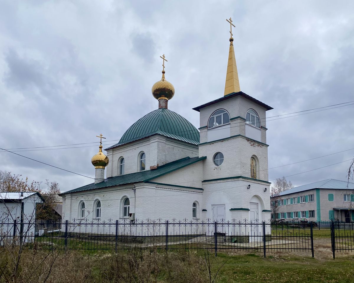 Церковь Иоасафа Белгородского, Топчиха (Топчихинский район, Алтайский край). фасады, Вид с СЗ
