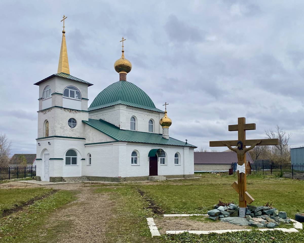 Церковь Иоасафа Белгородского, Топчиха (Топчихинский район, Алтайский край). фасады, Вид с ЮЗ