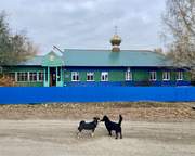 Церковь Михаила Архангела, Южный фасад<br>, Калманка, Калманский район, Алтайский край
