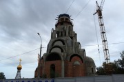 Церковь Софии, Премудрости Божией, Вид церкви с Волжского проспекта в сентябре 2013 года, во время строительства<br>, Самара, Самара, город, Самарская область