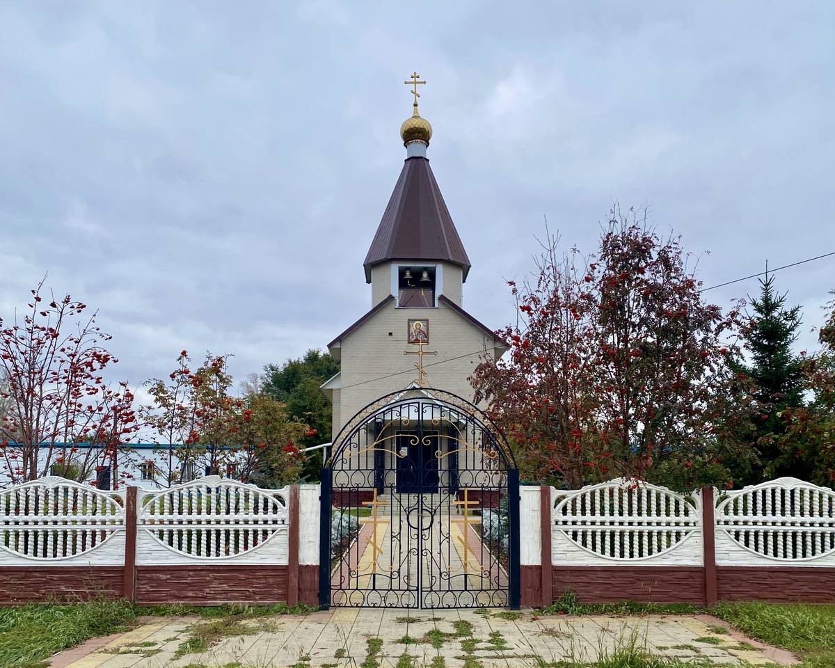 Церковь Михаила Архангела, Усть-Калманка (Усть-Калманский район, Алтайский край). фасады, Вид с запада