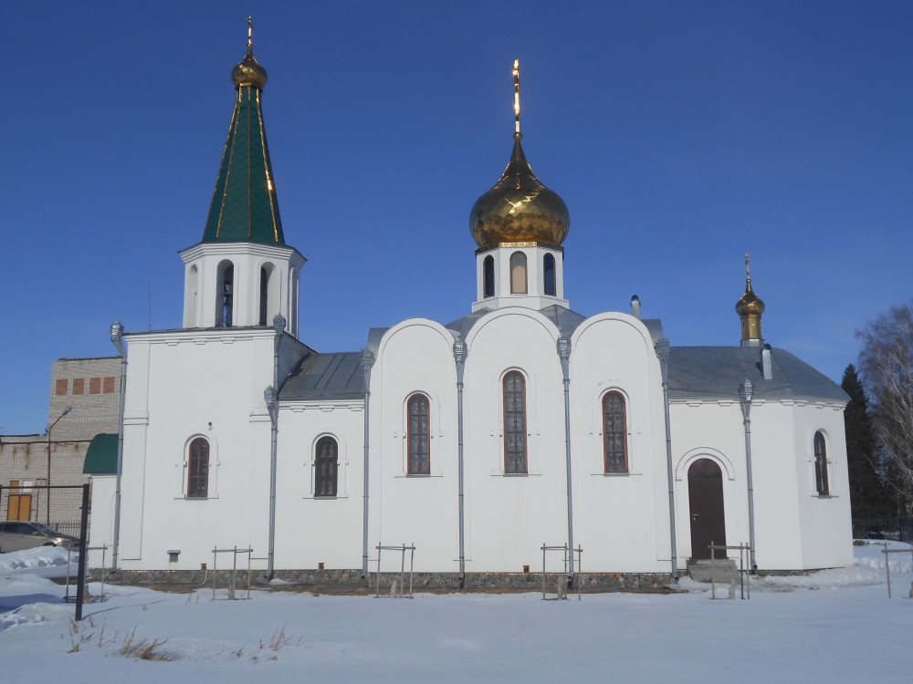 Церковь Сергия Радонежского, Верх-Катунское (Бийский район и г. Бийск, Алтайский край). фасады