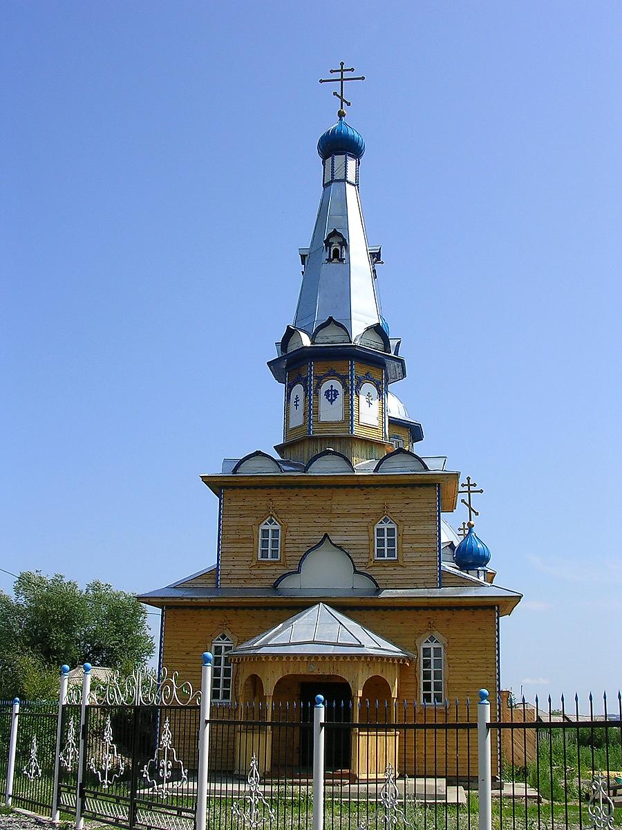 фасады. Церковь Успения Пресвятой Богородицы, Новиково (Бийский район и г. Бийск, Алтайский край)