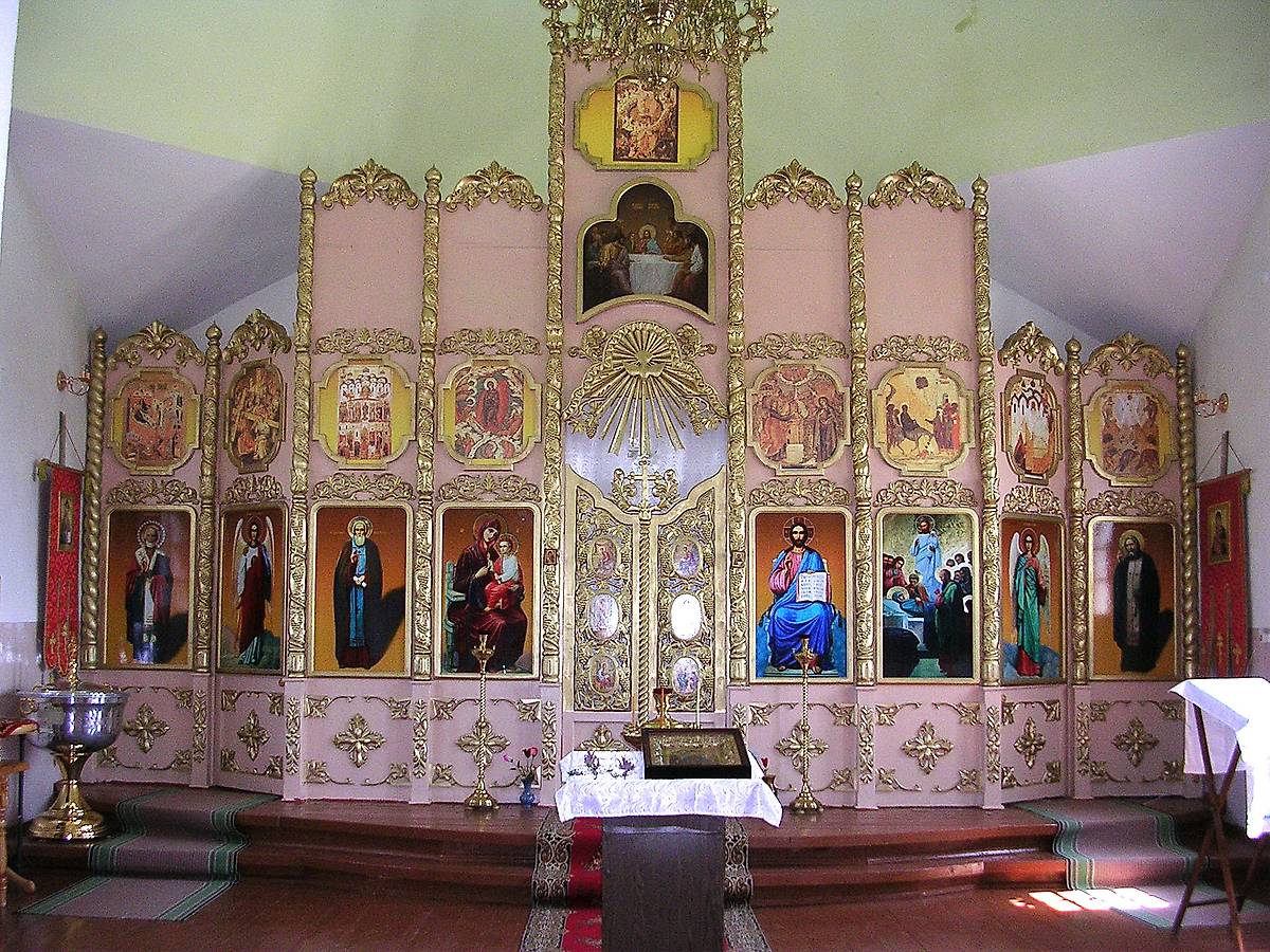 интерьер и убранство. Церковь Успения Пресвятой Богородицы, Новиково (Бийский район и г. Бийск, Алтайский край)