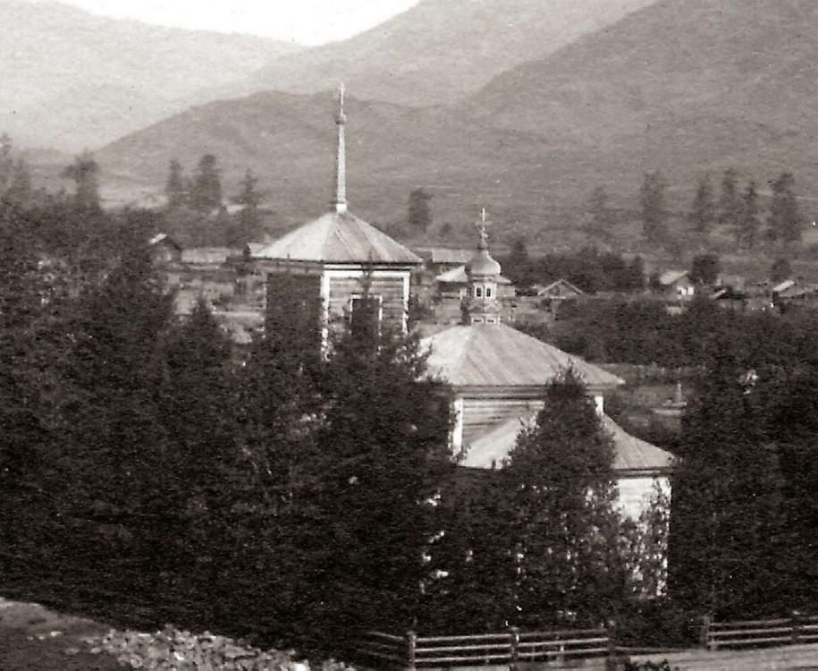 Онгудай. Церковь Троицы Живоначальной. архивная фотография, Старинное фото с сайта протоиерея Георгия Крейдуна