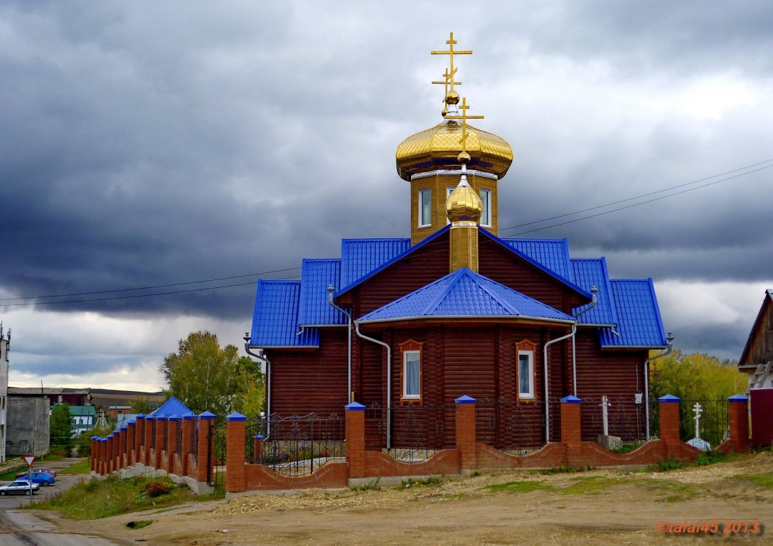 Змеиногорск. Церковь Спаса Преображения (новая). фасады