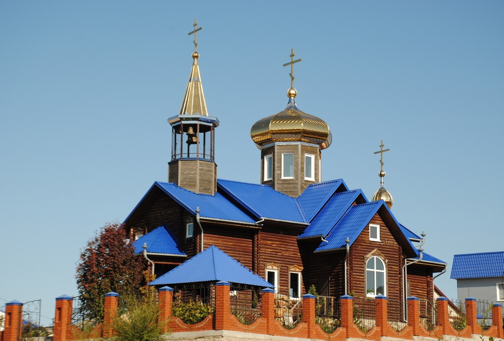 Змеиногорск. Церковь Спаса Преображения (новая). фасады, Вид с юго-запада