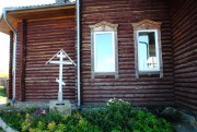Церковь Спаса Преображения (новая), Поклонный крест<br>, Змеиногорск, Змеиногорский район, Алтайский край