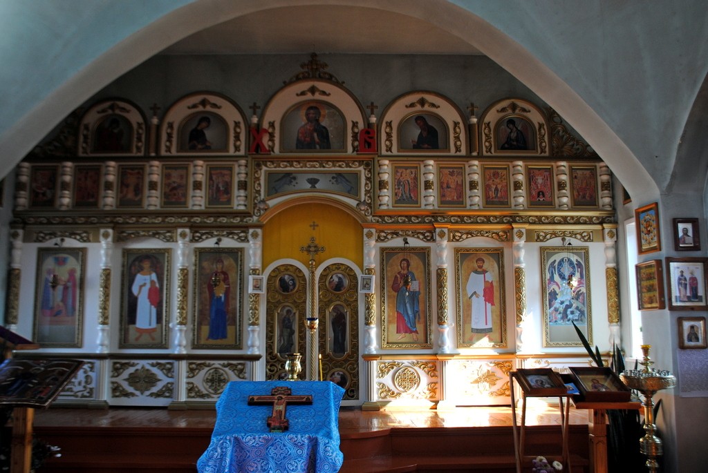 Церковь Преображения Господня (новая), Змеиногорск (Змеиногорский район, Алтайский край). интерьер и убранство, Иконостас