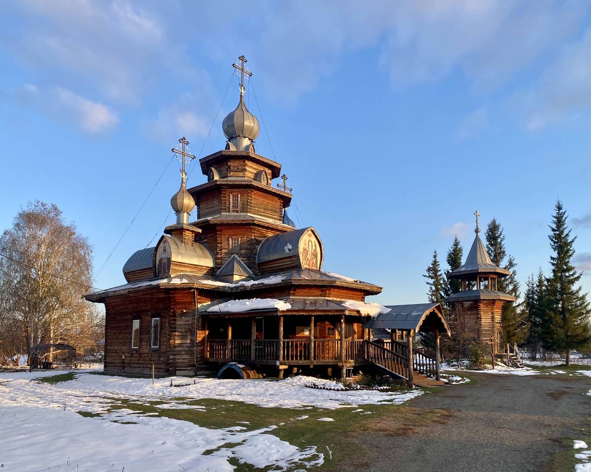 Храм и звонница, дополнительная информация. Церковь Преображения Господня, Озерки (Тальменский район, Алтайский край)