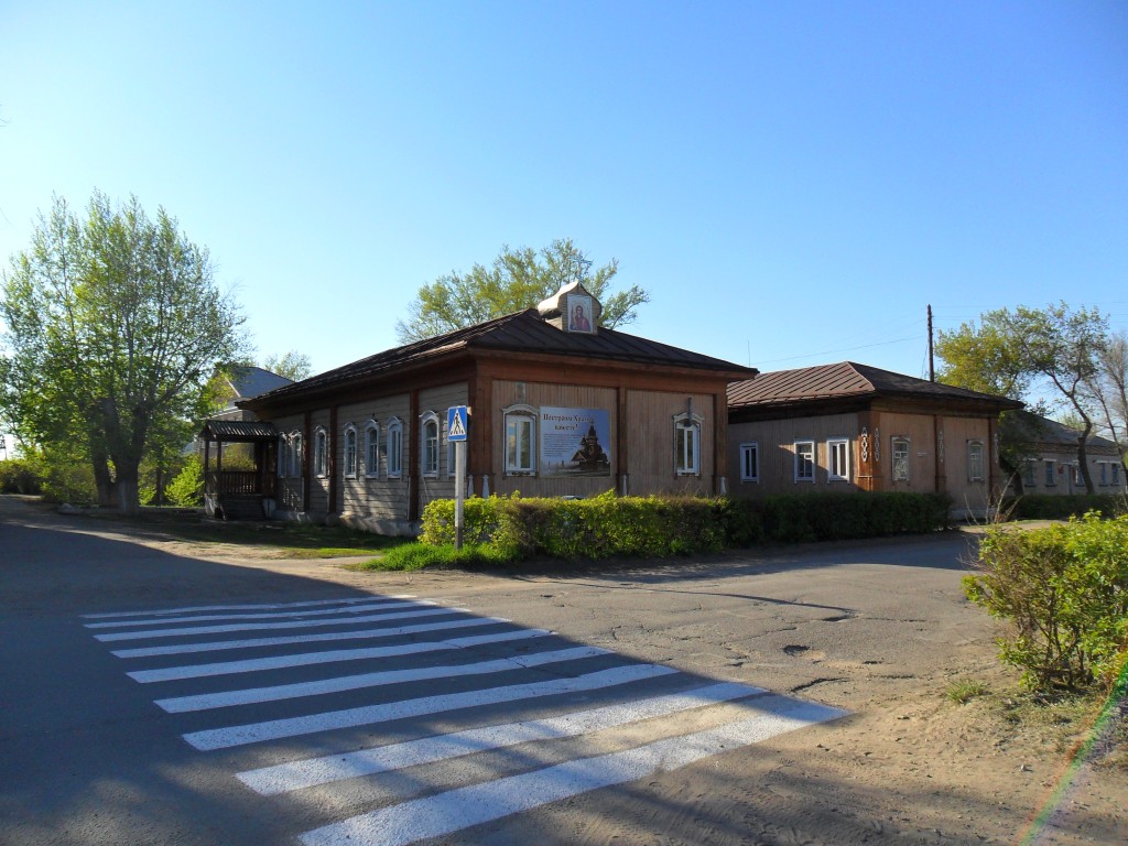Церковь Михаила Архангела, Михайловское (Михайловский район, Алтайский край). общий вид в ландшафте