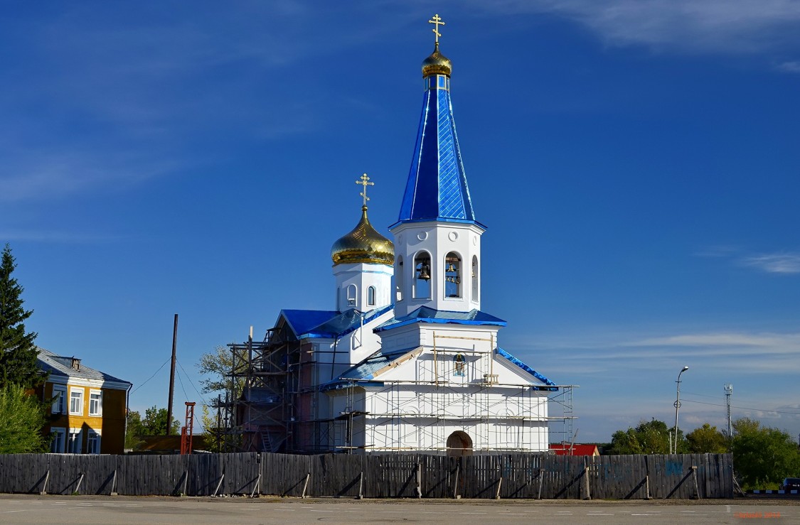 Волчиха. Церковь Покрова Пресвятой Богородицы. фасады