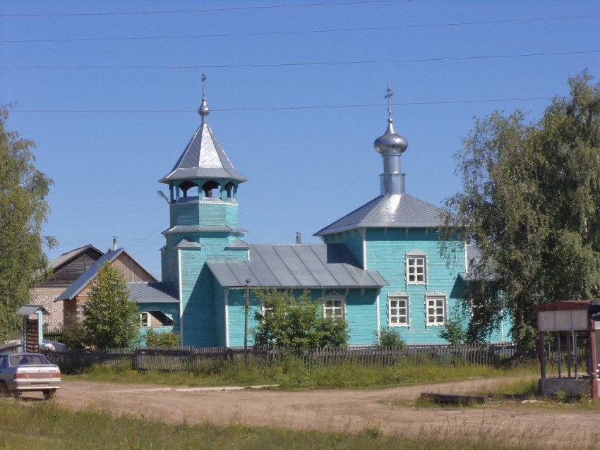 Рочегда. Церковь Иверской иконы Божией Матери. фасады