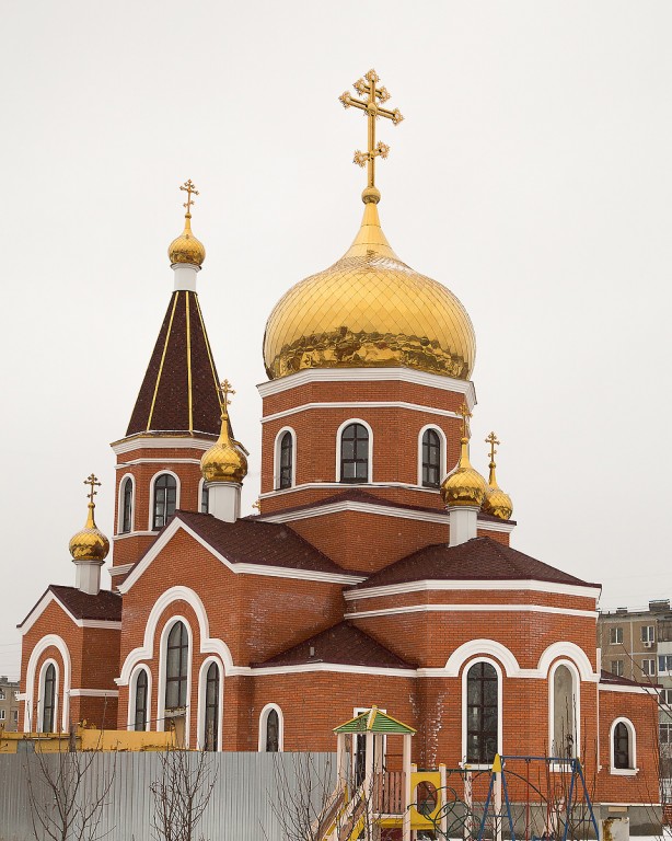 Волжский. Церковь Луки (Войно-Ясенецкого). фасады