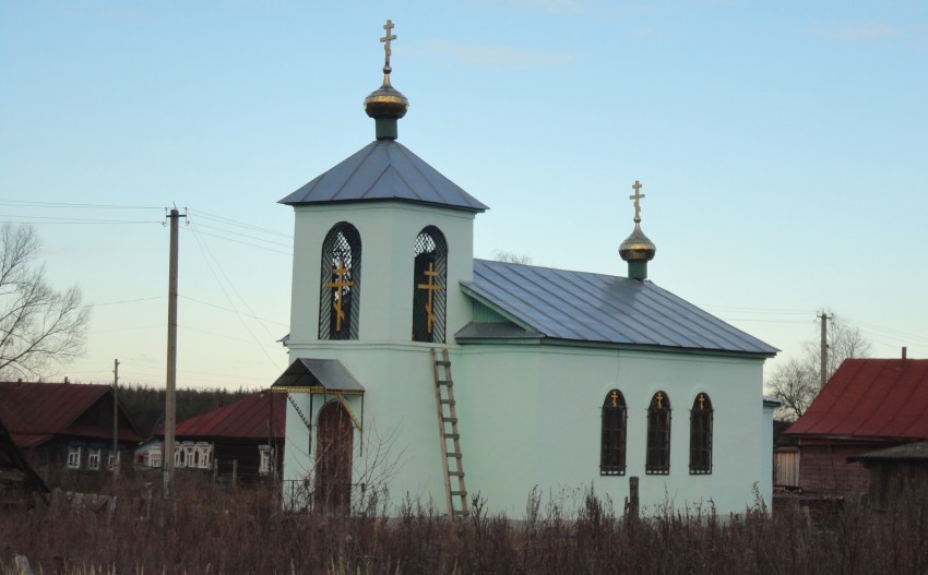 Левино. Церковь Сергия Радонежского. фасады