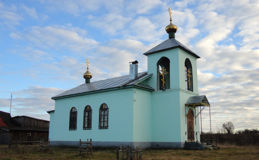 Левино. Церковь Сергия Радонежского. фасады