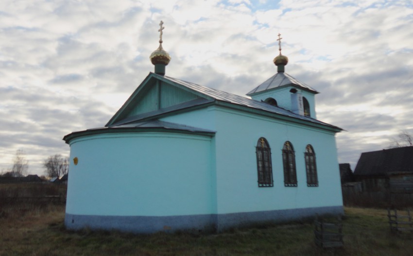 Левино. Церковь Сергия Радонежского. фасады