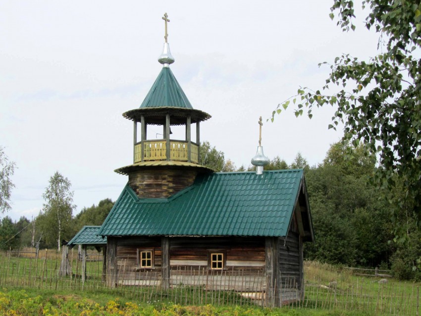 Мунозеро. Часовня Георгия Победоносца. фасады, вид с юго-востока