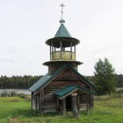 Часовня Георгия Победоносца, западный фасад<br>, Мунозеро, Медвежьегорский район, Республика Карелия