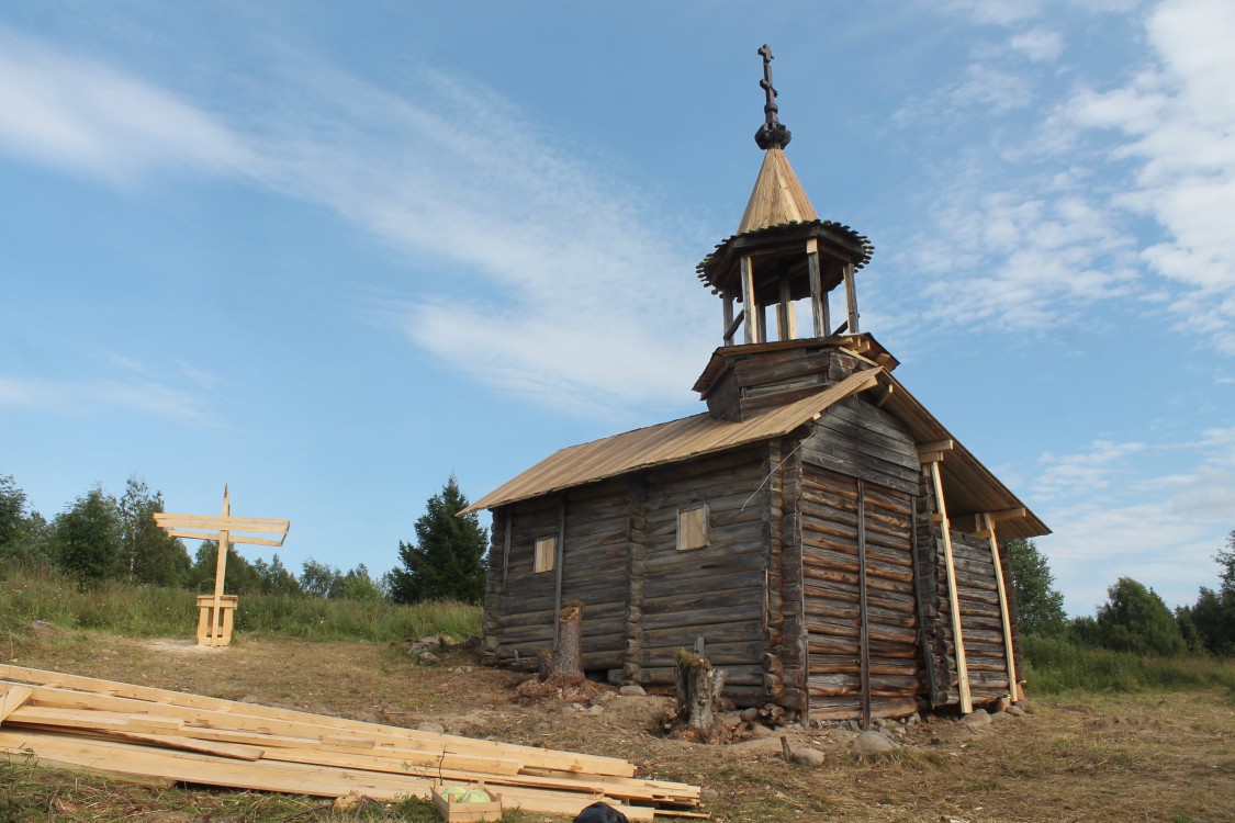 Часовня Казанской иконы Божией Матери, Красная (Грязная) Сельга (Медвежьегорский район, Республика Карелия). фасады